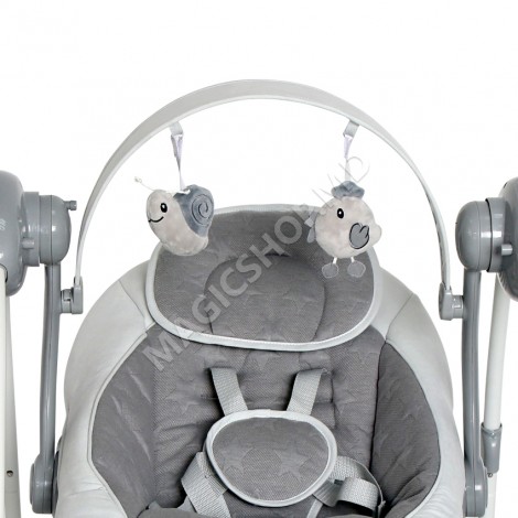 Balansoar electronic Lorelli PORTOFINO Peach Beige STARS